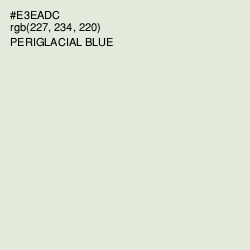 #E3EADC - Periglacial Blue Color Image